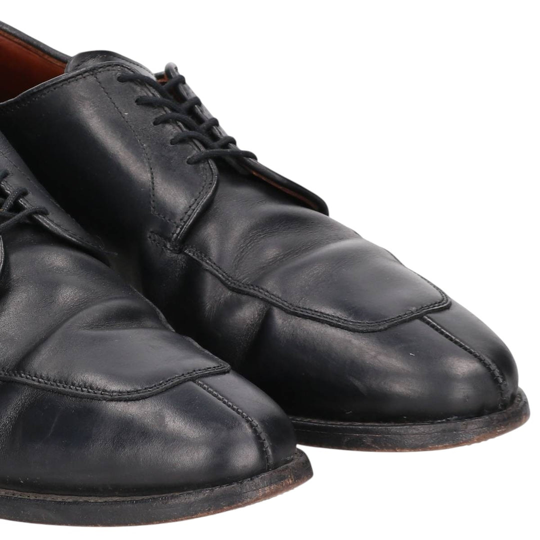 Allen Edmonds Delray U-tip shoes, made in the USA, size 10 1/2D Men's 28.5cm unclear black type Vintage Second Hand