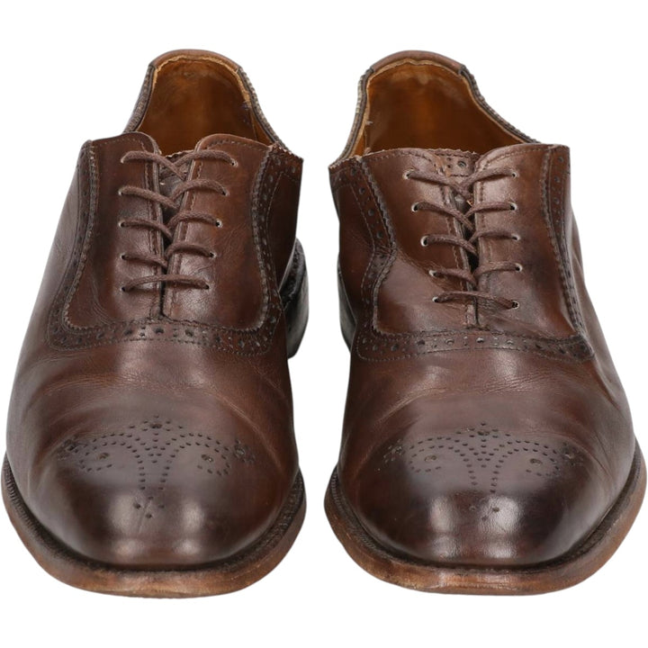 Allen Edmonds Cornwallis Plain Toe Shoes, Made in USA, Size 9D Men's 27.0cm genuine leather brown type Vintage Second Hand