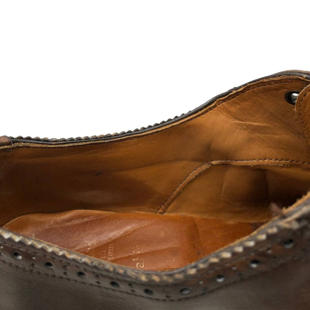 Allen Edmonds Cornwallis Plain Toe Shoes, Made in USA, Size 9D Men's 27.0cm genuine leather brown type Vintage Second Hand