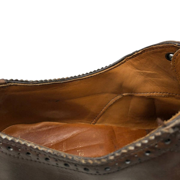 Allen Edmonds Cornwallis Plain Toe Shoes, Made in USA, Size 9D Men's 27.0cm genuine leather brown type Vintage Second Hand
