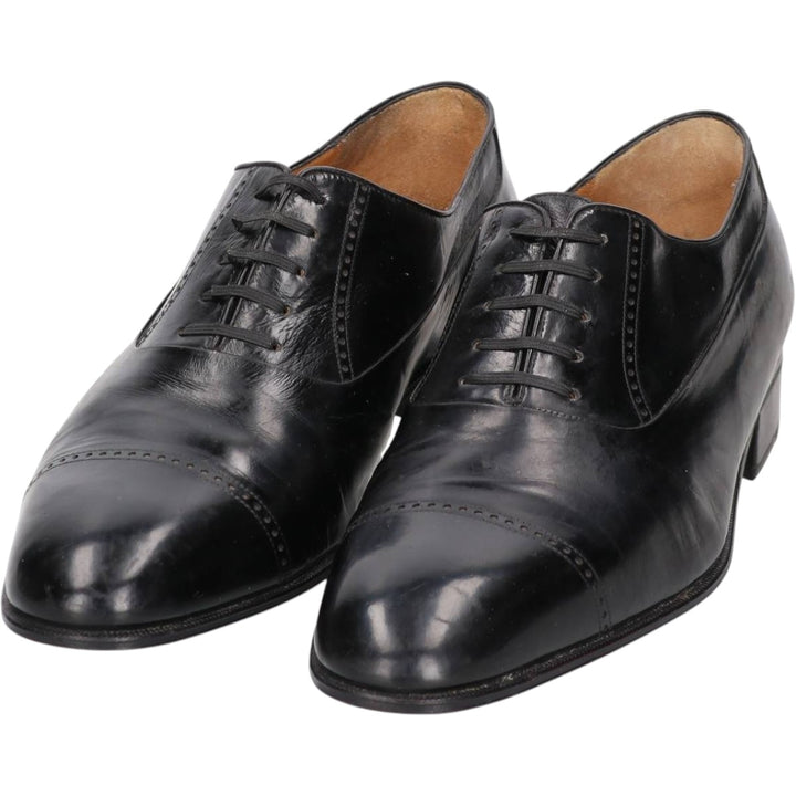 ARTIOLI Straight-tip shoes, Made in Italy, Size 9 1/2 D Men's 27.5cm unclear black type Vintage Second Hand