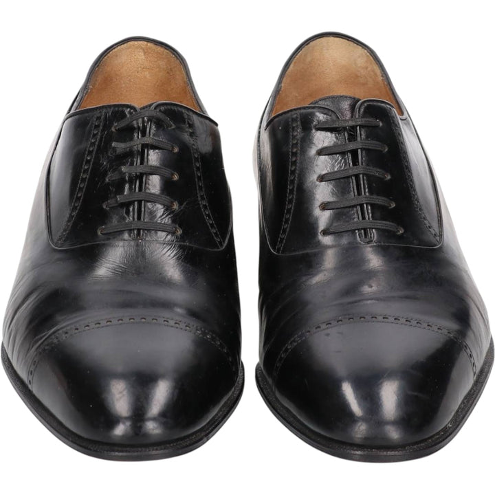 ARTIOLI Straight-tip shoes, Made in Italy, Size 9 1/2 D Men's 27.5cm unclear black type Vintage Second Hand