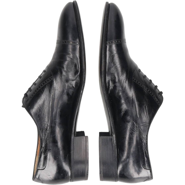ARTIOLI Straight-tip shoes, Made in Italy, Size 9 1/2 D Men's 27.5cm unclear black type Vintage Second Hand