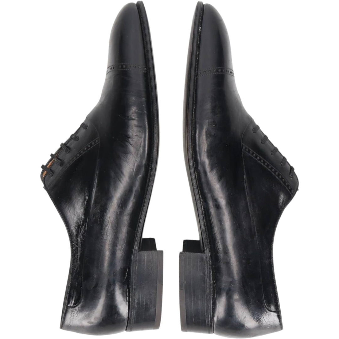 ARTIOLI Straight-tip shoes, Made in Italy, Size 9 1/2 D Men's 27.5cm unclear black type Vintage Second Hand