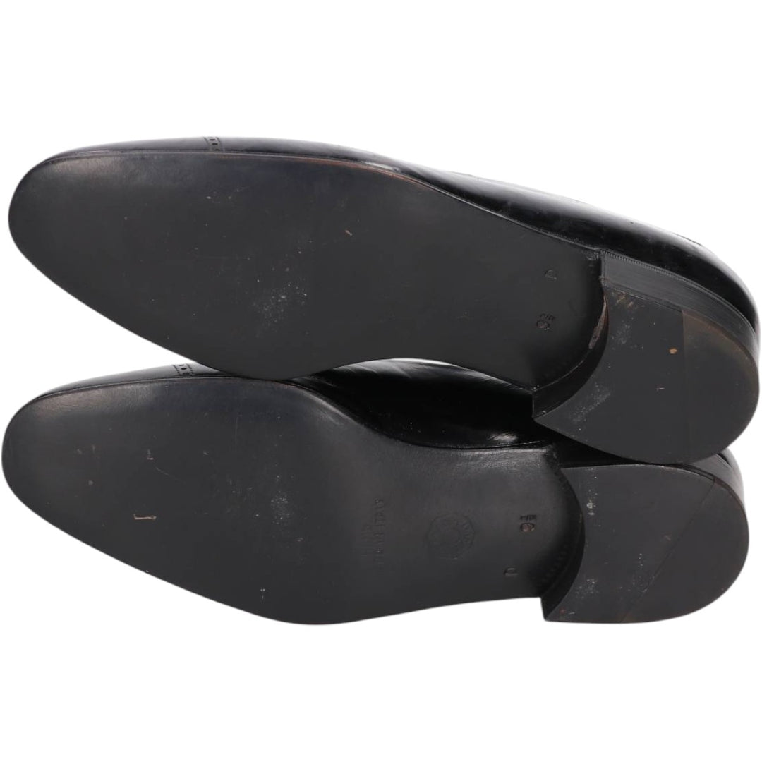 ARTIOLI Straight-tip shoes, Made in Italy, Size 9 1/2 D Men's 27.5cm unclear black type Vintage Second Hand