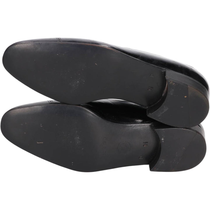 ARTIOLI Straight-tip shoes, Made in Italy, Size 9 1/2 D Men's 27.5cm unclear black type Vintage Second Hand