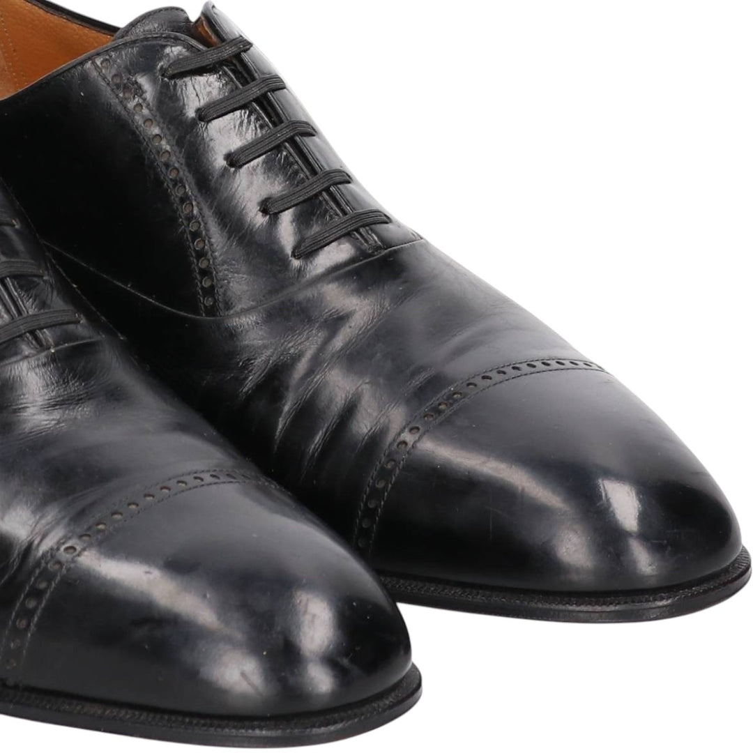 ARTIOLI Straight-tip shoes, Made in Italy, Size 9 1/2 D Men's 27.5cm unclear black type Vintage Second Hand
