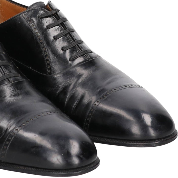 ARTIOLI Straight-tip shoes, Made in Italy, Size 9 1/2 D Men's 27.5cm unclear black type Vintage Second Hand