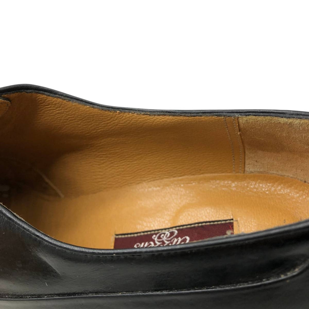 ARTIOLI Straight-tip shoes, Made in Italy, Size 9 1/2 D Men's 27.5cm unclear black type Vintage Second Hand