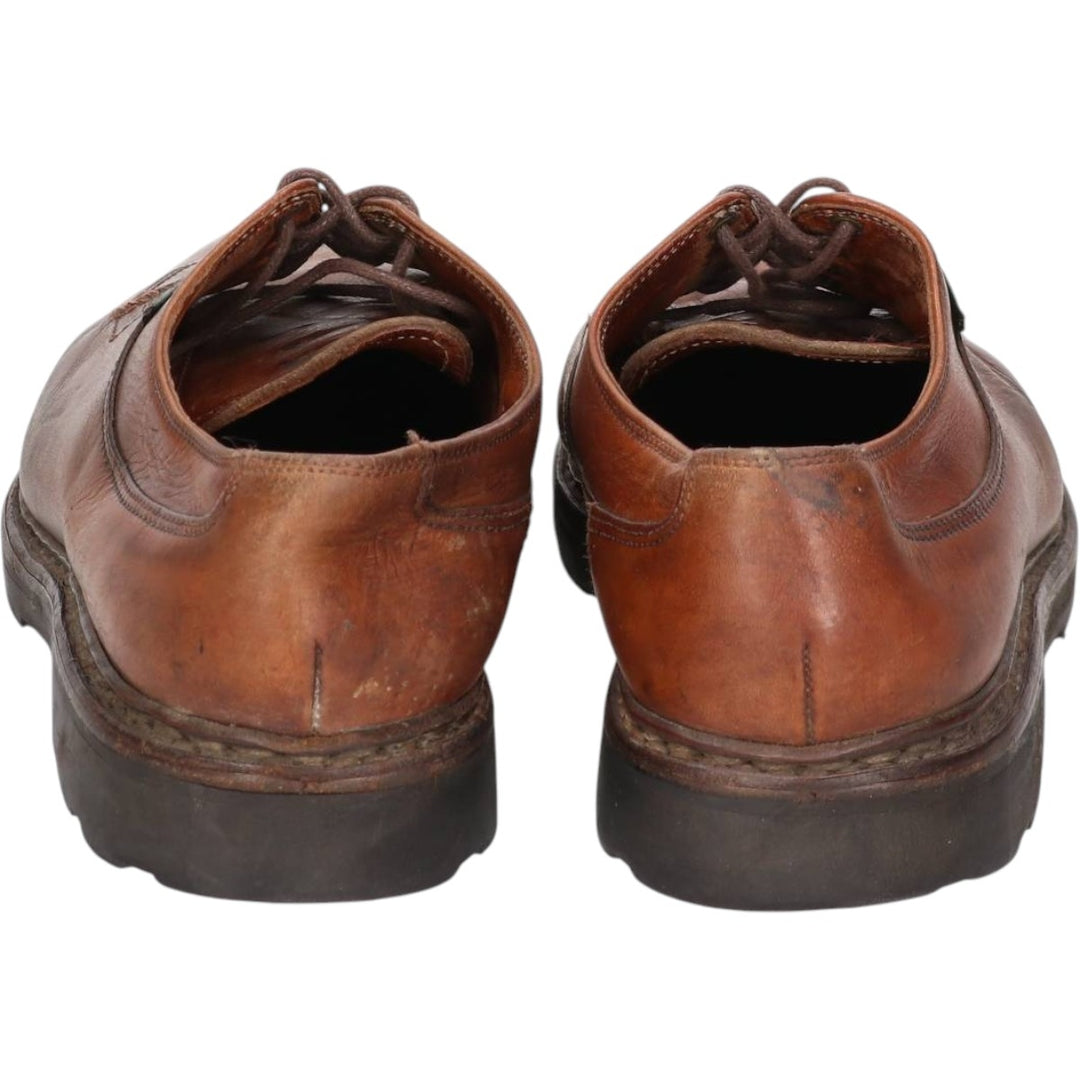 Paraboot U-tip shoes, made in France. Men's 26.0cm genuine leather brown type Vintage Second Hand