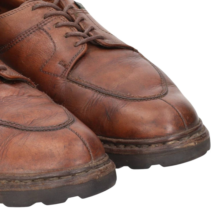 Paraboot U-tip shoes, made in France. Men's 26.0cm genuine leather brown type Vintage Second Hand