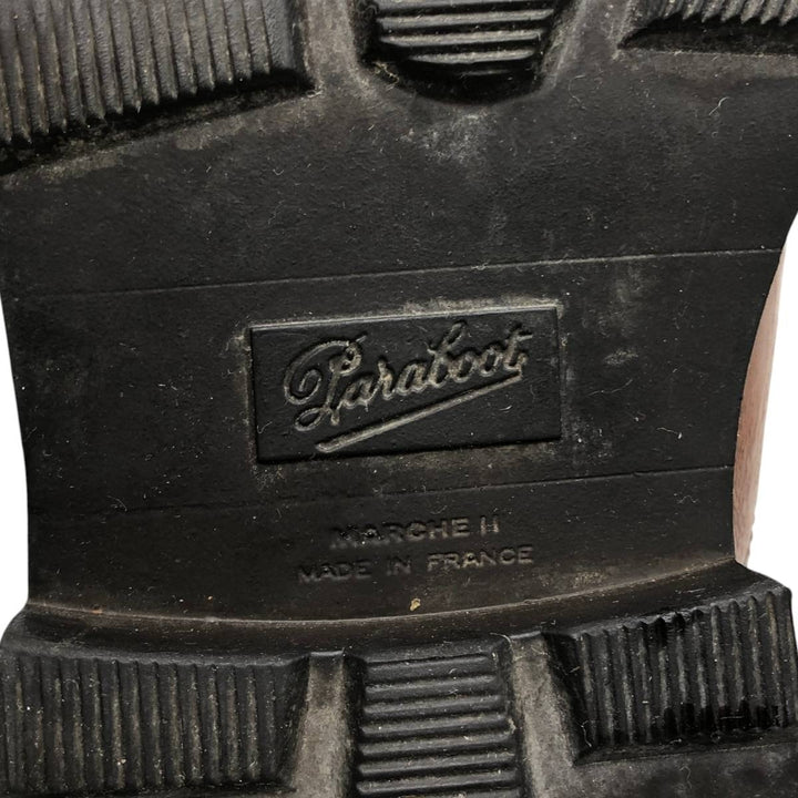 Paraboot U-tip shoes, made in France. Men's 26.0cm genuine leather brown type Vintage Second Hand