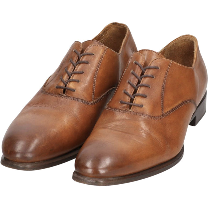 DEVRED Plain Toe Shoes, Made in Italy, Size 42 Men's 28.0cm unclear brown type Vintage Second Hand