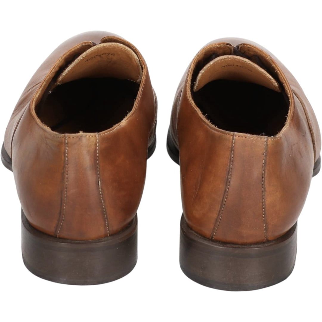 DEVRED Plain Toe Shoes, Made in Italy, Size 42 Men's 28.0cm unclear brown type Vintage Second Hand