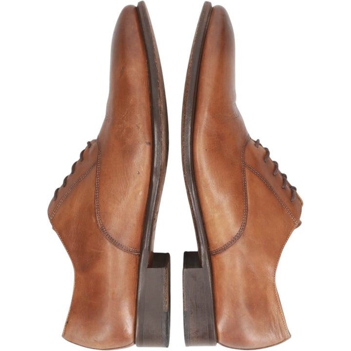 DEVRED Plain Toe Shoes, Made in Italy, Size 42 Men's 28.0cm unclear brown type Vintage Second Hand