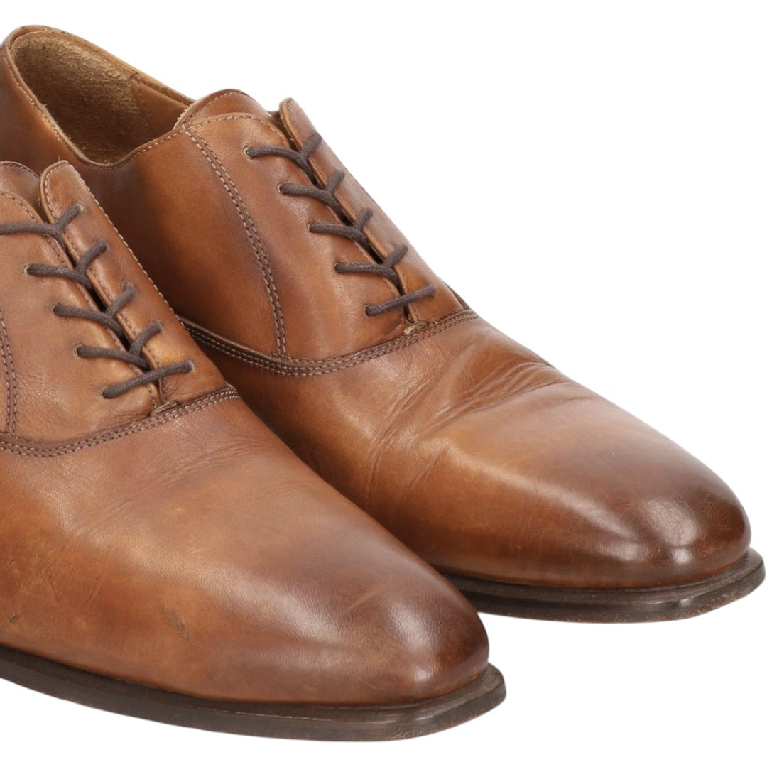 DEVRED Plain Toe Shoes, Made in Italy, Size 42 Men's 28.0cm unclear brown type Vintage Second Hand
