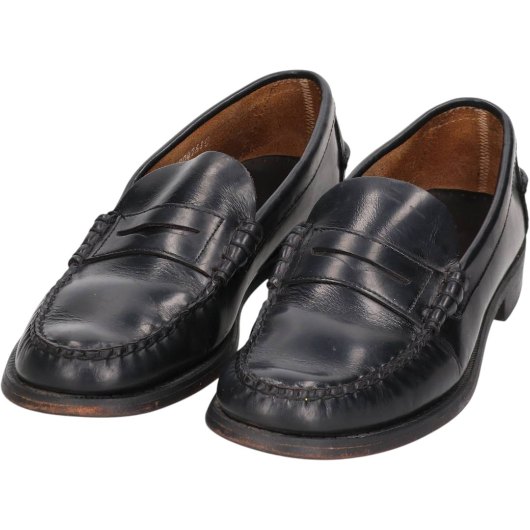 Sebago coin loafers, size 8.5 Men's 26.5cm genuine leather black type Vintage Second Hand