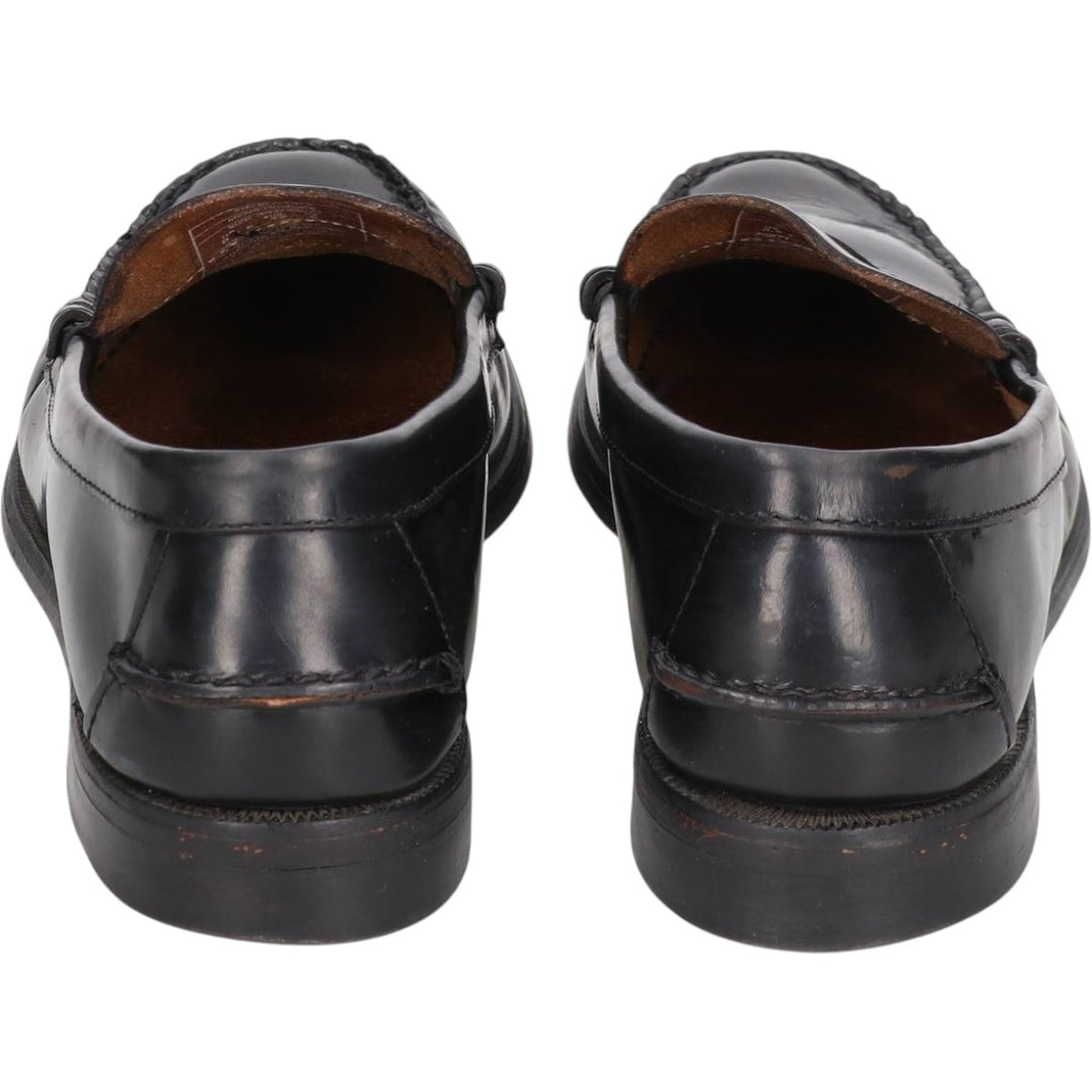 Sebago coin loafers, size 8.5 Men's 26.5cm genuine leather black type Vintage Second Hand