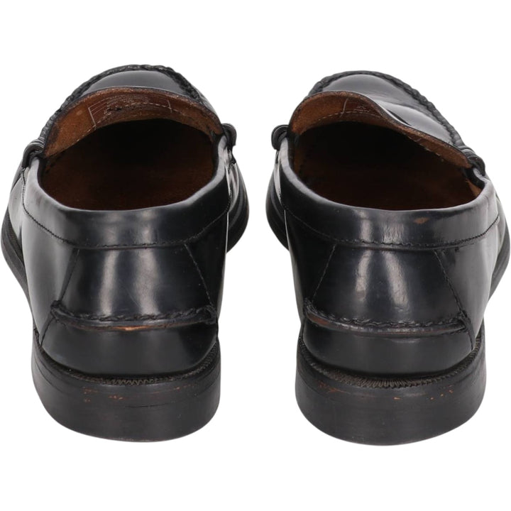 Sebago coin loafers, size 8.5 Men's 26.5cm genuine leather black type Vintage Second Hand