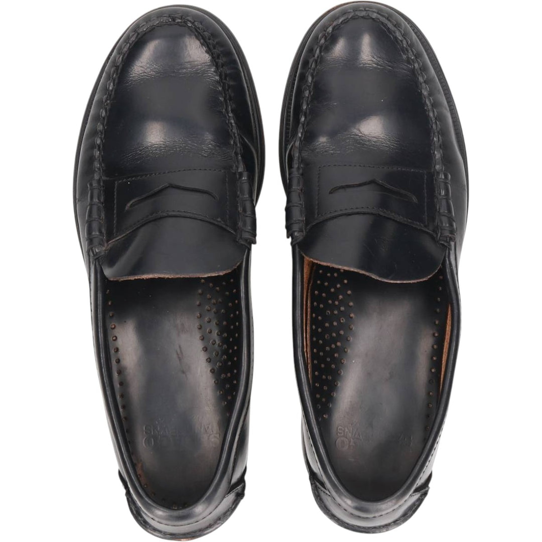 Sebago coin loafers, size 8.5 Men's 26.5cm genuine leather black type Vintage Second Hand