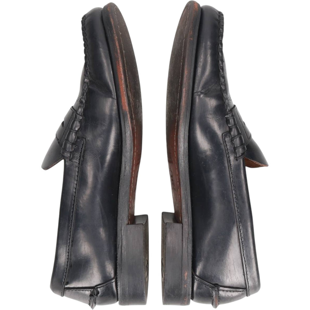 Sebago coin loafers, size 8.5 Men's 26.5cm genuine leather black type Vintage Second Hand
