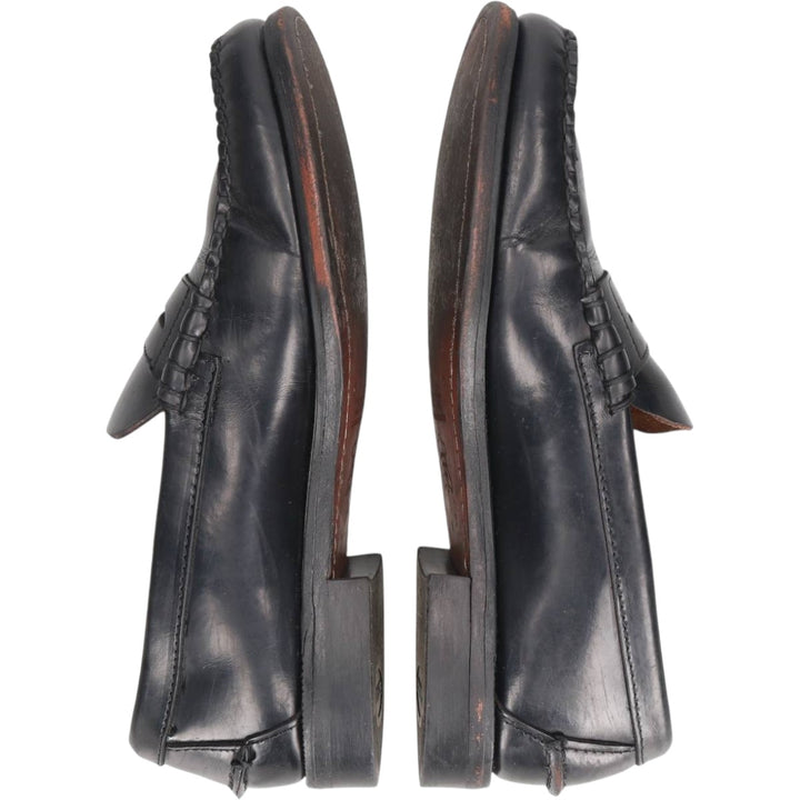 Sebago coin loafers, size 8.5 Men's 26.5cm genuine leather black type Vintage Second Hand