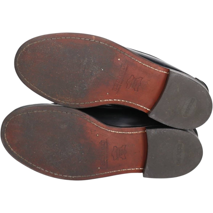 Sebago coin loafers, size 8.5 Men's 26.5cm genuine leather black type Vintage Second Hand