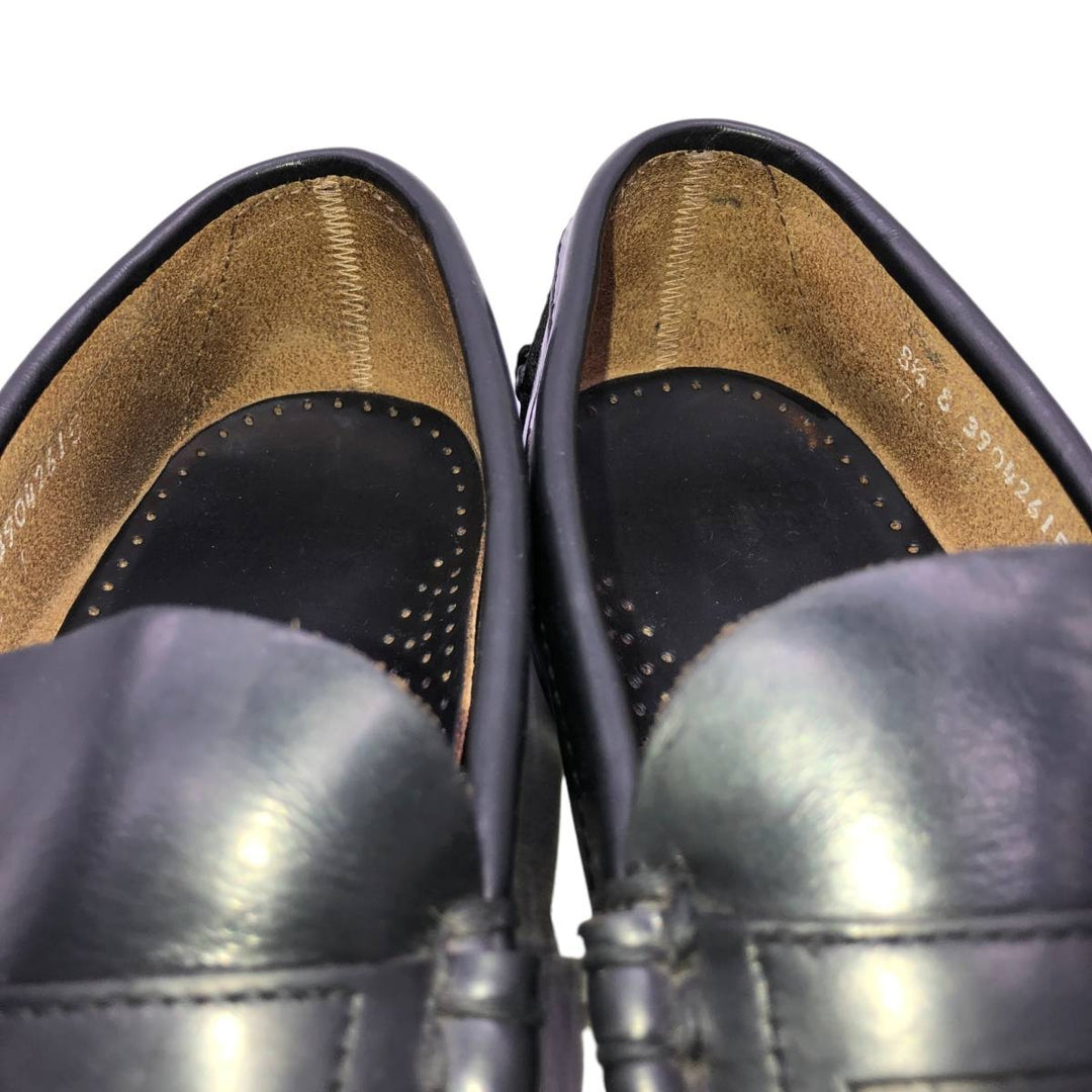 Sebago coin loafers, size 8.5 Men's 26.5cm genuine leather black type Vintage Second Hand