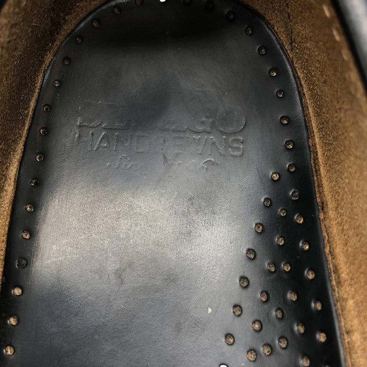 Sebago coin loafers, size 8.5 Men's 26.5cm genuine leather black type Vintage Second Hand