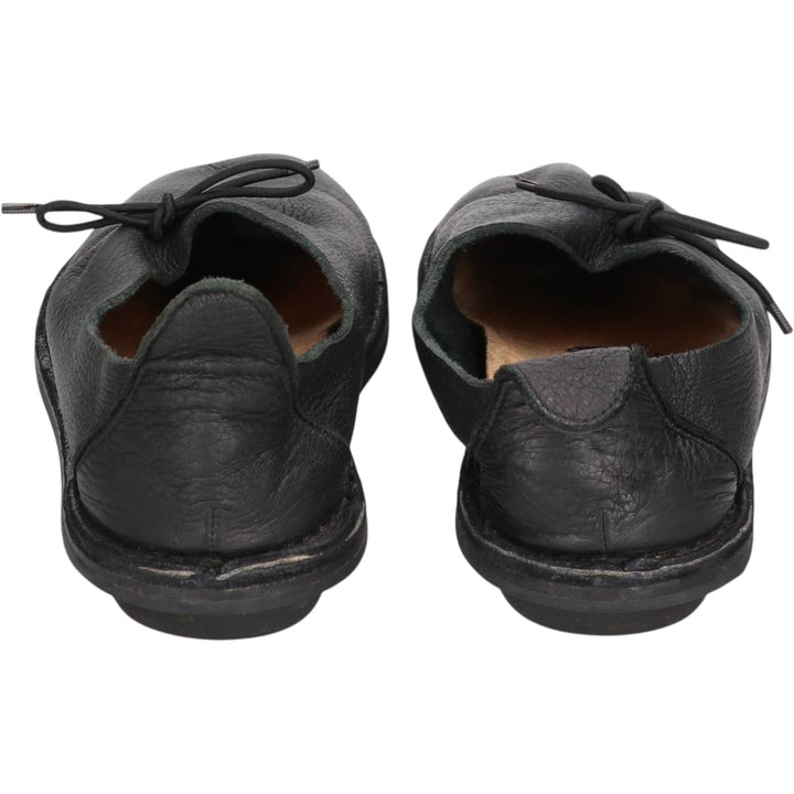Trippen BRAUT leather shoes, size 38 Women's 25.0cm unclear black type Vintage Second Hand