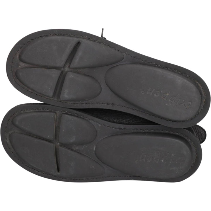 Trippen BRAUT leather shoes, size 38 Women's 25.0cm unclear black type Vintage Second Hand
