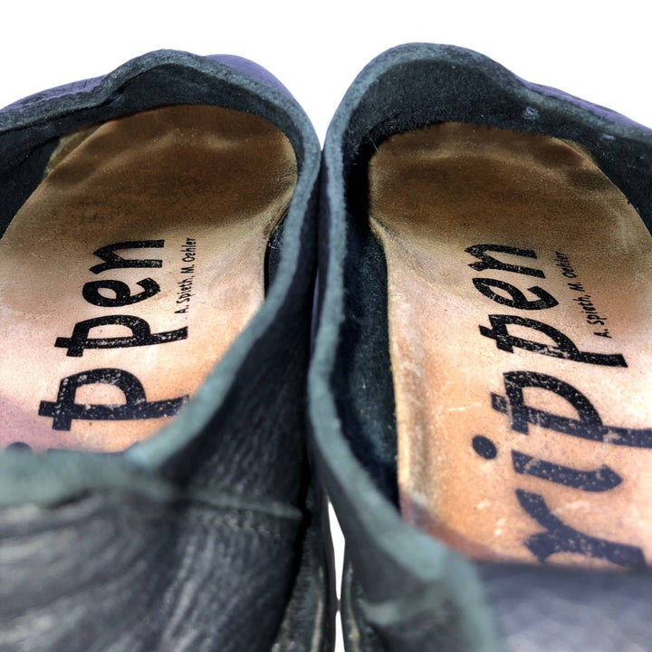 Trippen BRAUT leather shoes, size 38 Women's 25.0cm unclear black type Vintage Second Hand