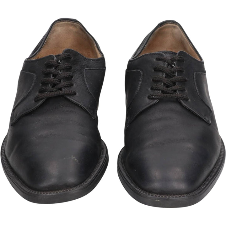 Salvatore Ferragamo plain toe shoes, made in Italy, size 7 (2E). Men's 26.0cm unclear black type Vintage Second Hand