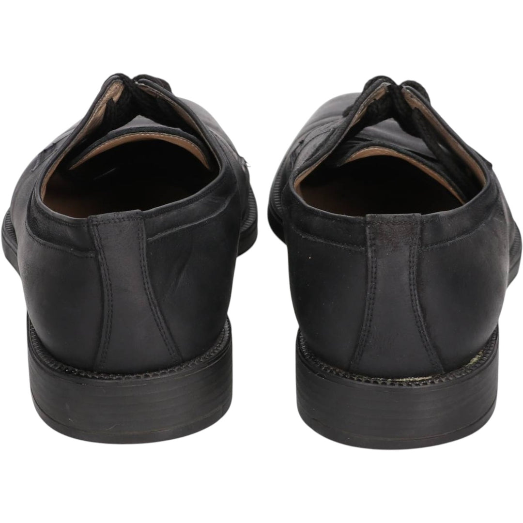 Salvatore Ferragamo plain toe shoes, made in Italy, size 7 (2E). Men's 26.0cm unclear black type Vintage Second Hand