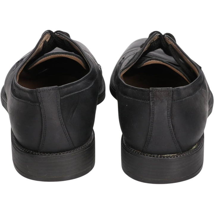 Salvatore Ferragamo plain toe shoes, made in Italy, size 7 (2E). Men's 26.0cm unclear black type Vintage Second Hand