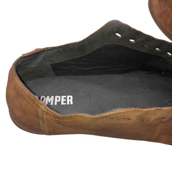 Camper PEU CAMI Leather Sneakers, Size 42 Men's 27.0cm unclear brown type Vintage Second Hand