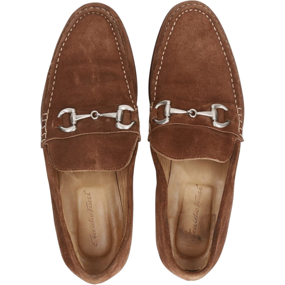 Emidio Tucci Bit Loafers, Loafers, Size 42 Men's 27.5cm unclear brown type Vintage Second Hand