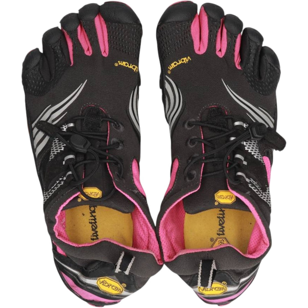 Vibram FiveFingers Sport Outdoor Sandals Women's 24.0cm unclear black type Vintage Second Hand