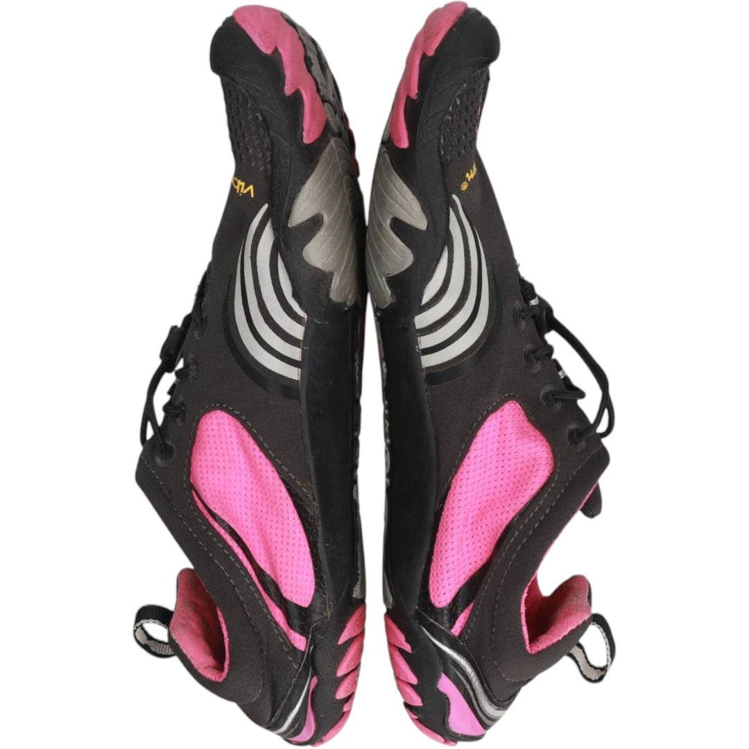 Vibram FiveFingers Sport Outdoor Sandals Women's 24.0cm unclear black type Vintage Second Hand