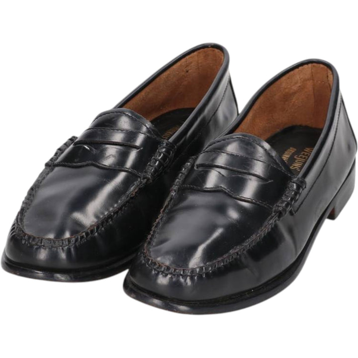 GHBass WEEJUNS Coin Loafers 95M Men's 27.5cm genuine leather black type Vintage Second Hand
