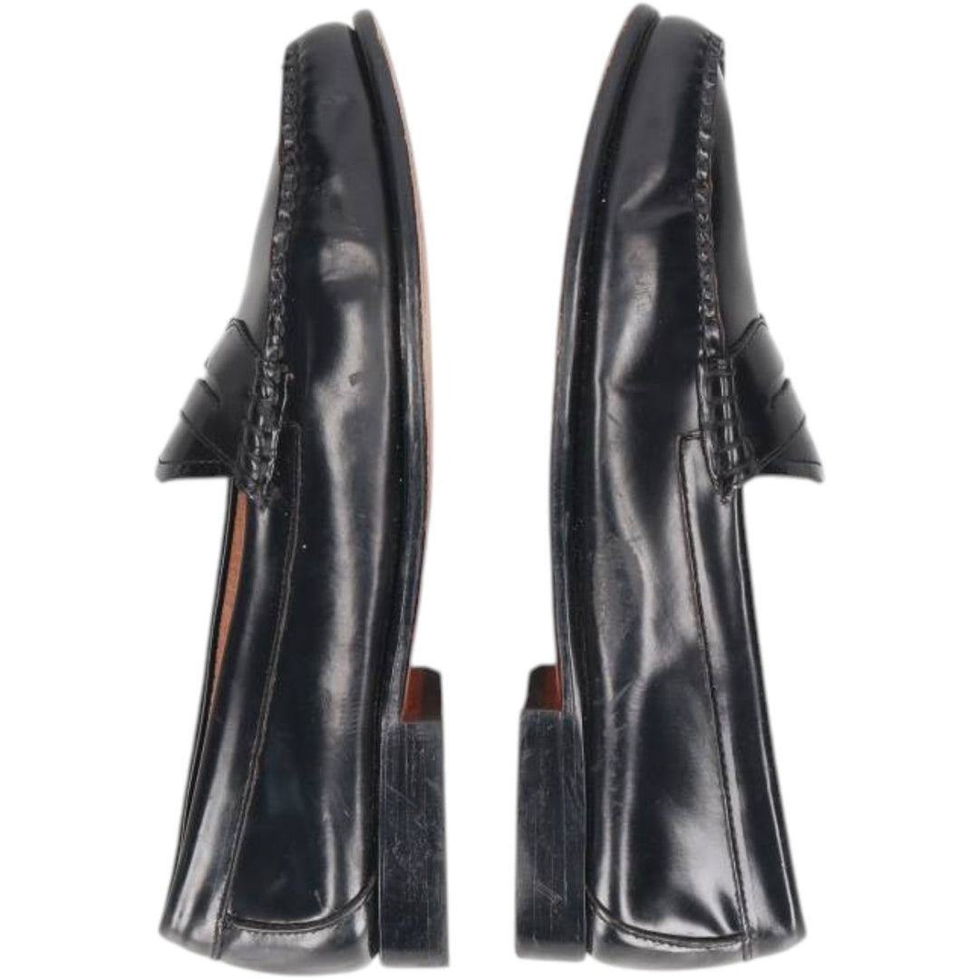 GHBass WEEJUNS Coin Loafers 95M Men's 27.5cm genuine leather black type Vintage Second Hand