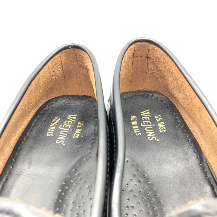 GHBass WEEJUNS Coin Loafers 95M Men's 27.5cm genuine leather black type Vintage Second Hand