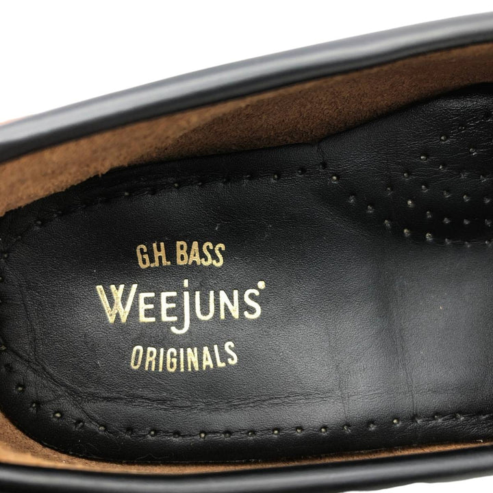 GHBass WEEJUNS Coin Loafers 95M Men's 27.5cm genuine leather black type Vintage Second Hand