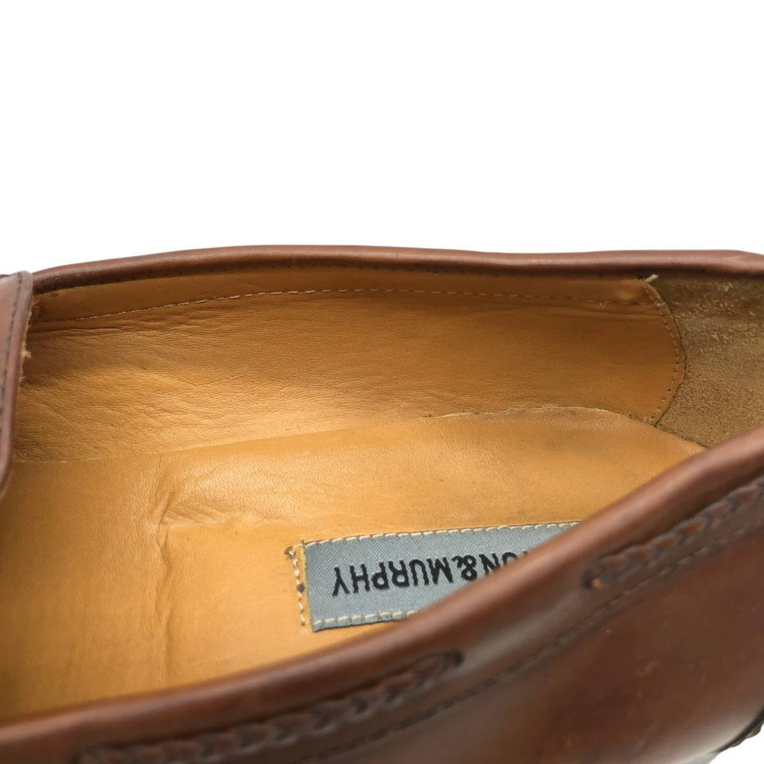 Johnston and Murphy tassel loafers, size 9 1/2 W Men's 27.5cm unclear red type reddish brown Vintage Second Hand
