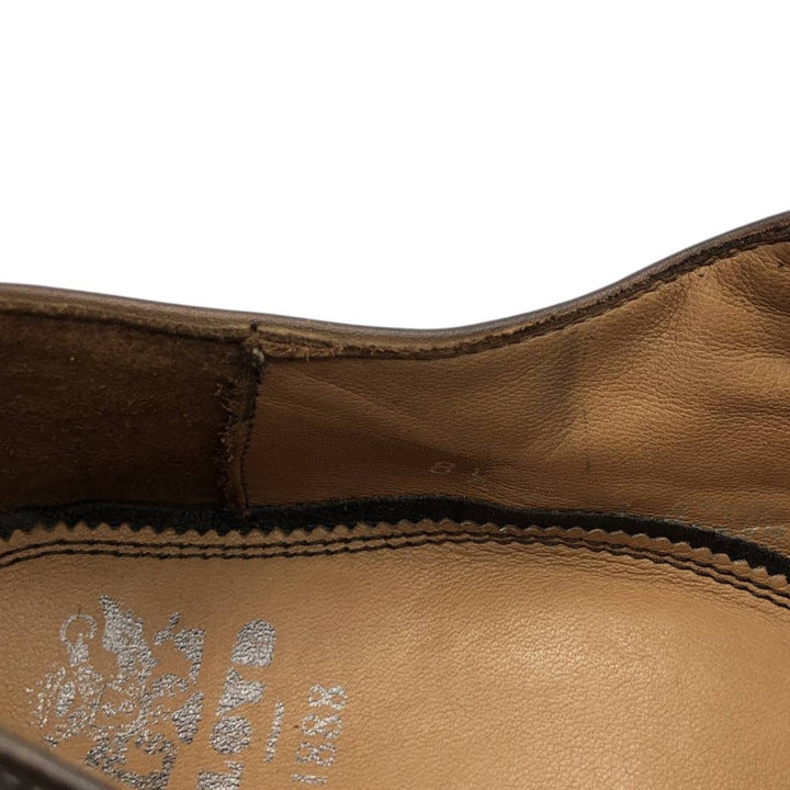 Lloyd double monk strap shoes, made in Germany, size 8 1/2 F Men's 27.0cm genuine leather brown type Vintage Second Hand