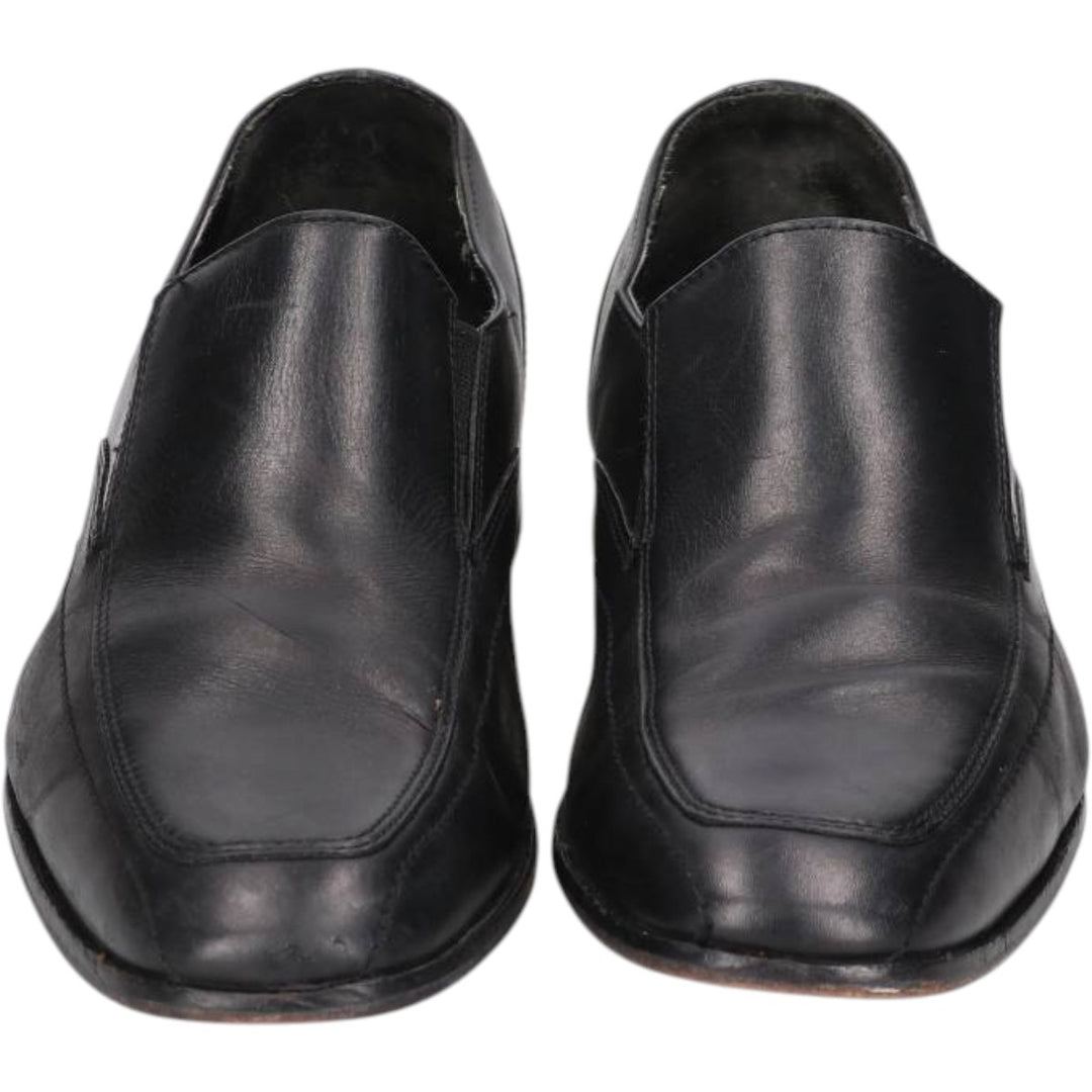 Bostonian Vamploofer 10 M Men's 28.0cm genuine leather black type Vintage Second Hand