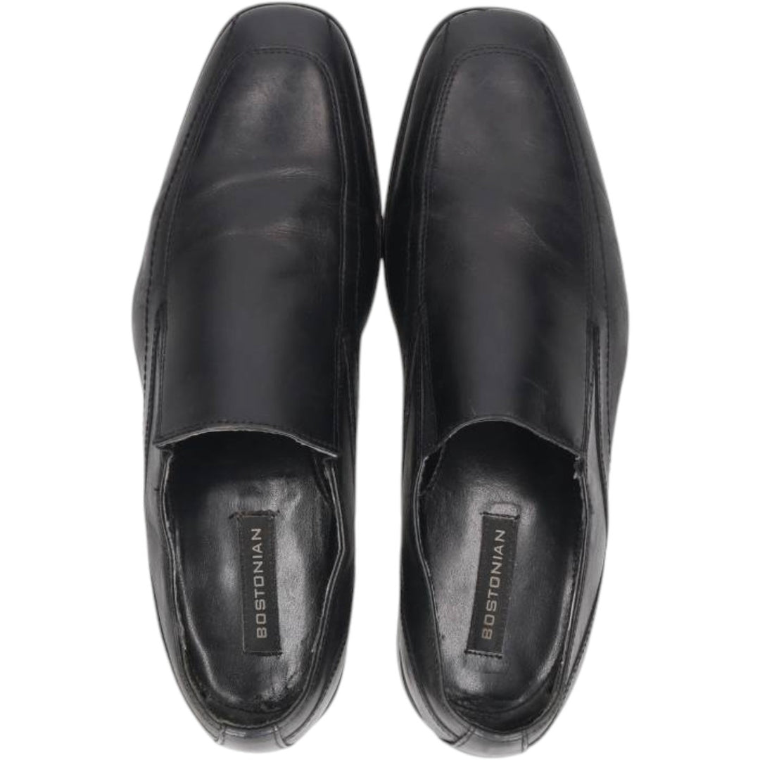 Bostonian Vamploofer 10 M Men's 28.0cm genuine leather black type Vintage Second Hand