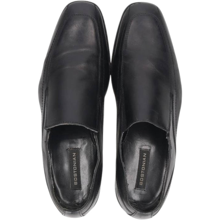 Bostonian Vamploofer 10 M Men's 28.0cm genuine leather black type Vintage Second Hand