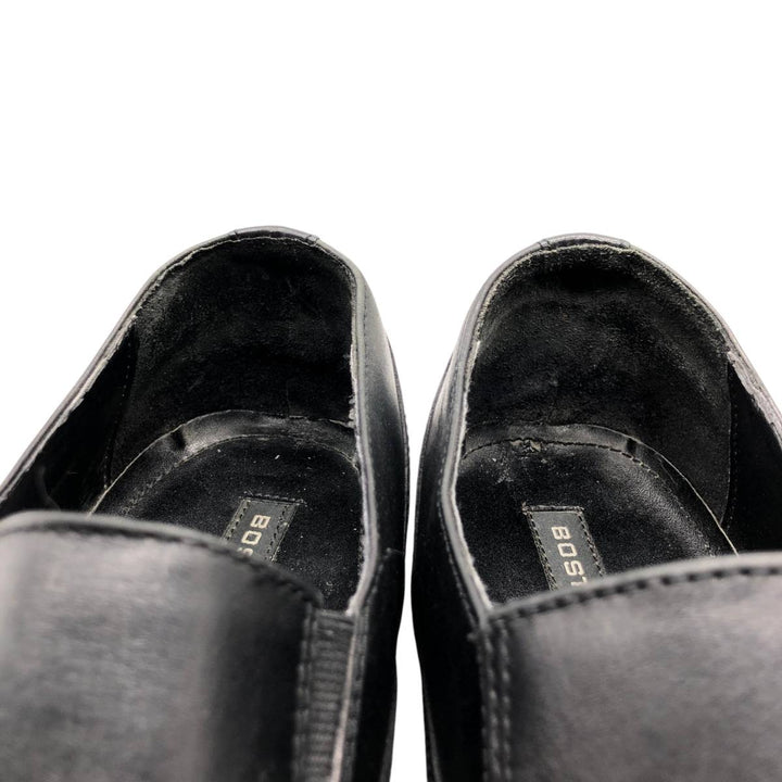 Bostonian Vamploofer 10 M Men's 28.0cm genuine leather black type Vintage Second Hand