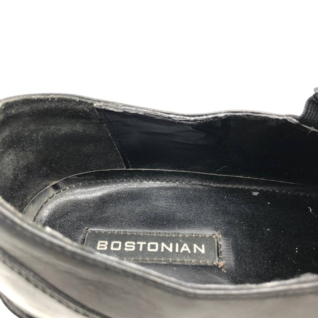 Bostonian Vamploofer 10 M Men's 28.0cm genuine leather black type Vintage Second Hand